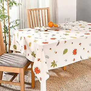 60" x 84" Fall Leaves Table Cloth